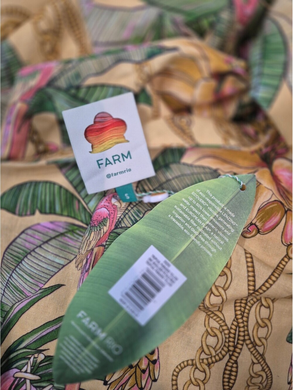 FARM RIO Midi Dress Size Small New with tag - Picture 6 of 7